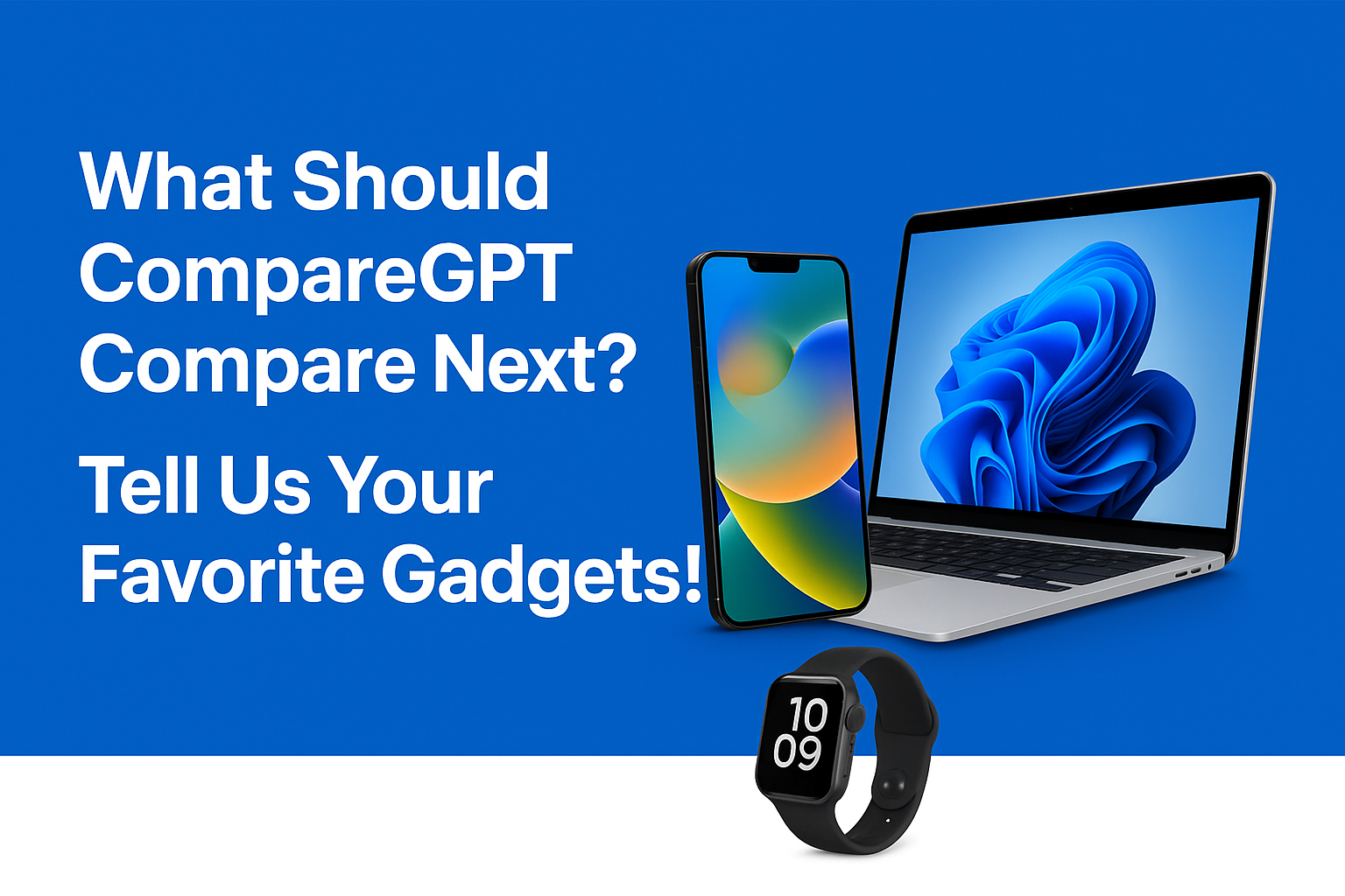 ๐ฌ What Should CompareGPT Compare Next? Tell Us Your Favorite Gadgets!